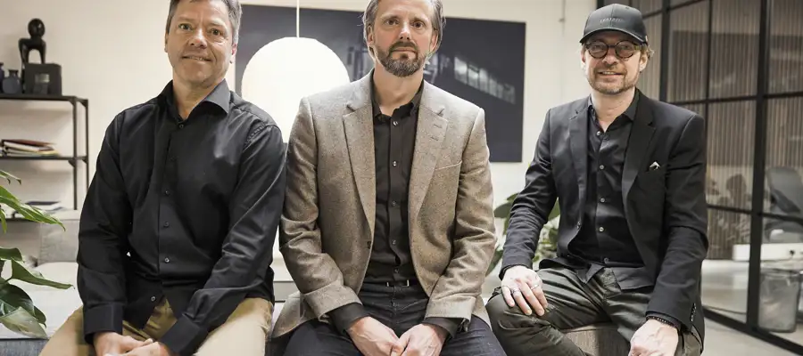 De tre medejere af Ørskovgruppen